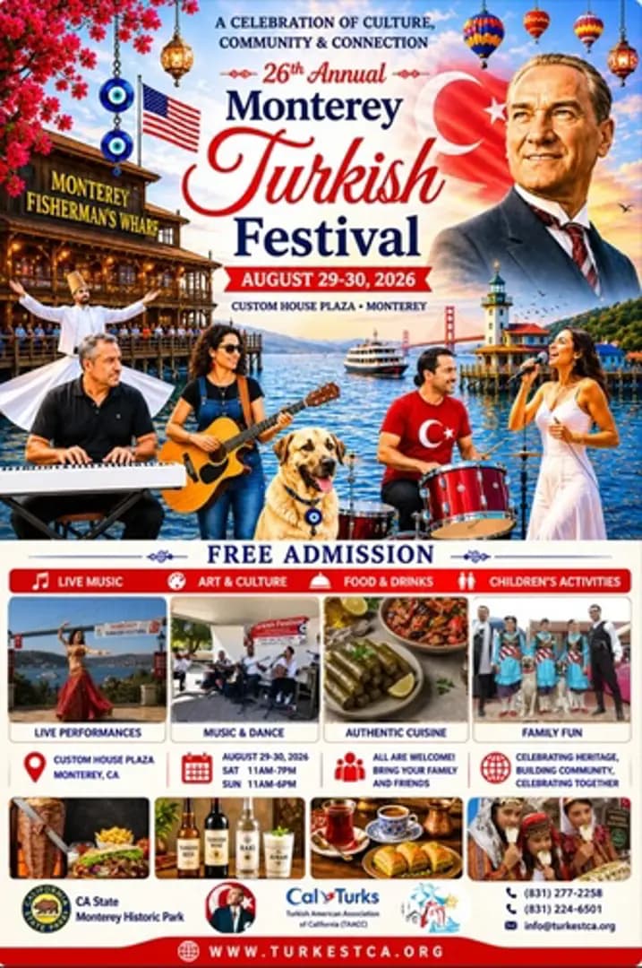 Monterey Turkish Arts and Cultural Festival (26th Annual)