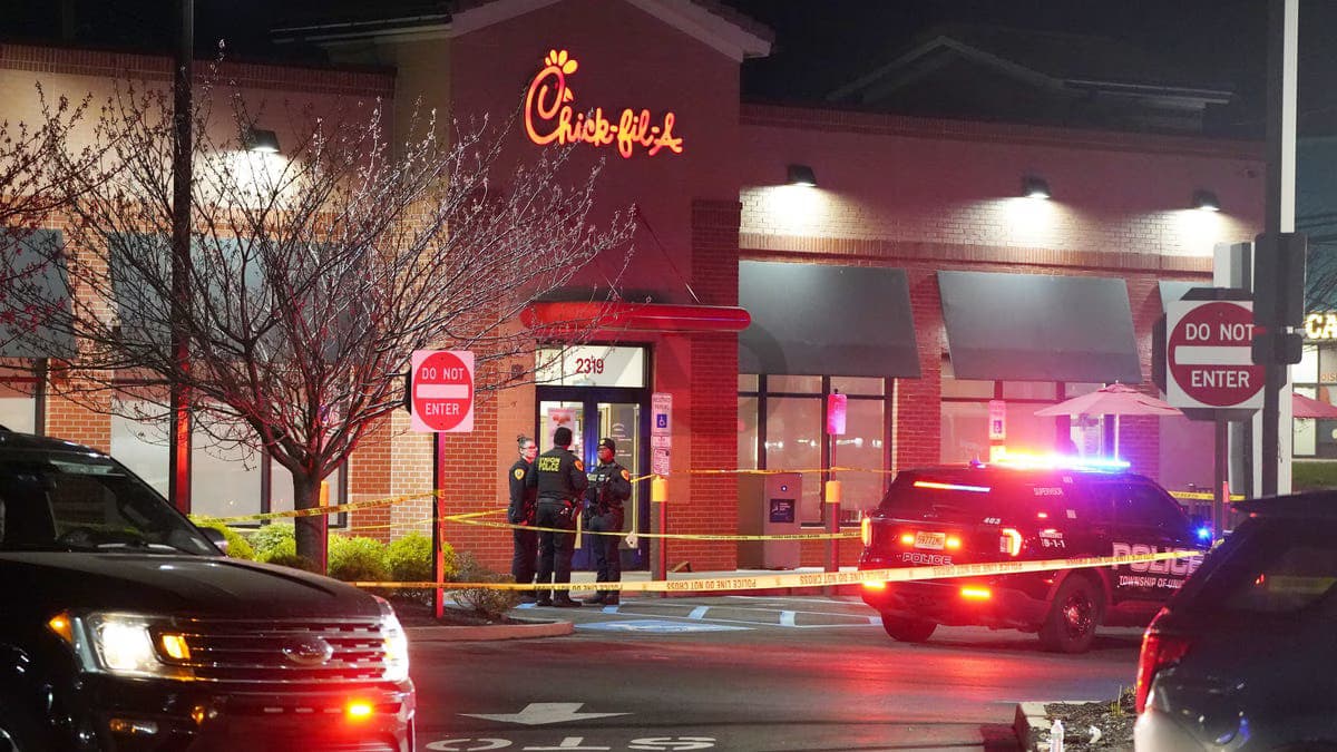 Armed attack at Chick-fil-A restaurant in New Jersey: 1 dead, 6 injured