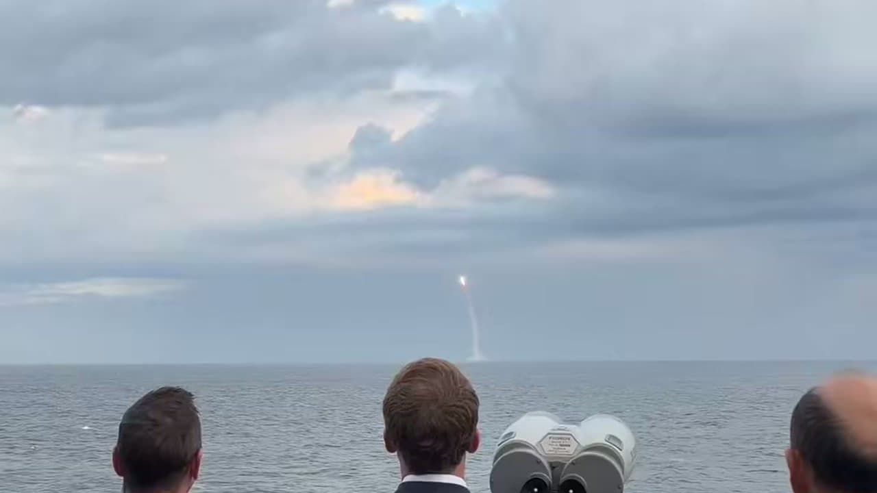 France fires new M51.3 ballistic missile from nuclear submarine for first time
