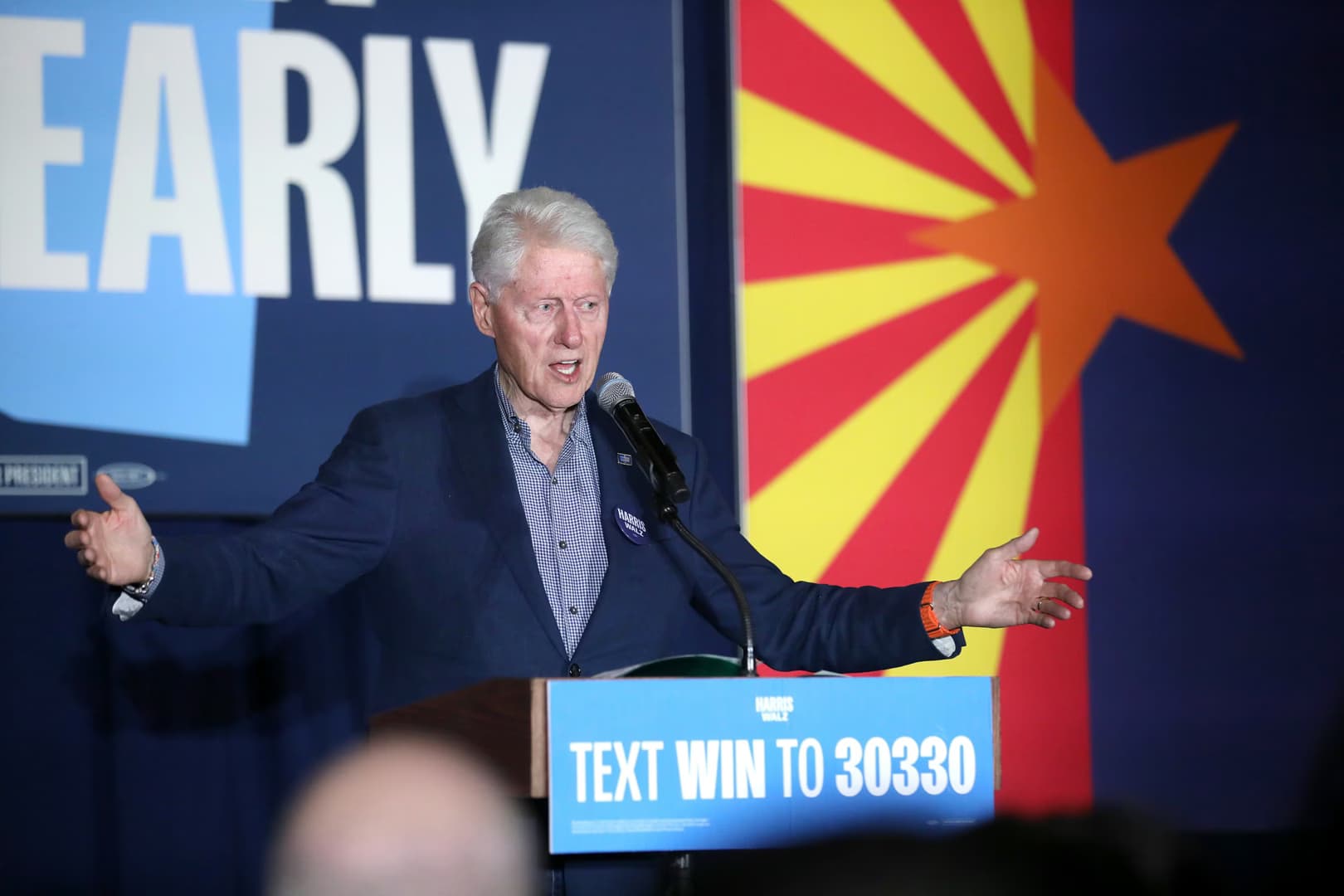 Bill Clinton quotes Quran at Florida rally, says he's tired of anti-Muslim rhetoric