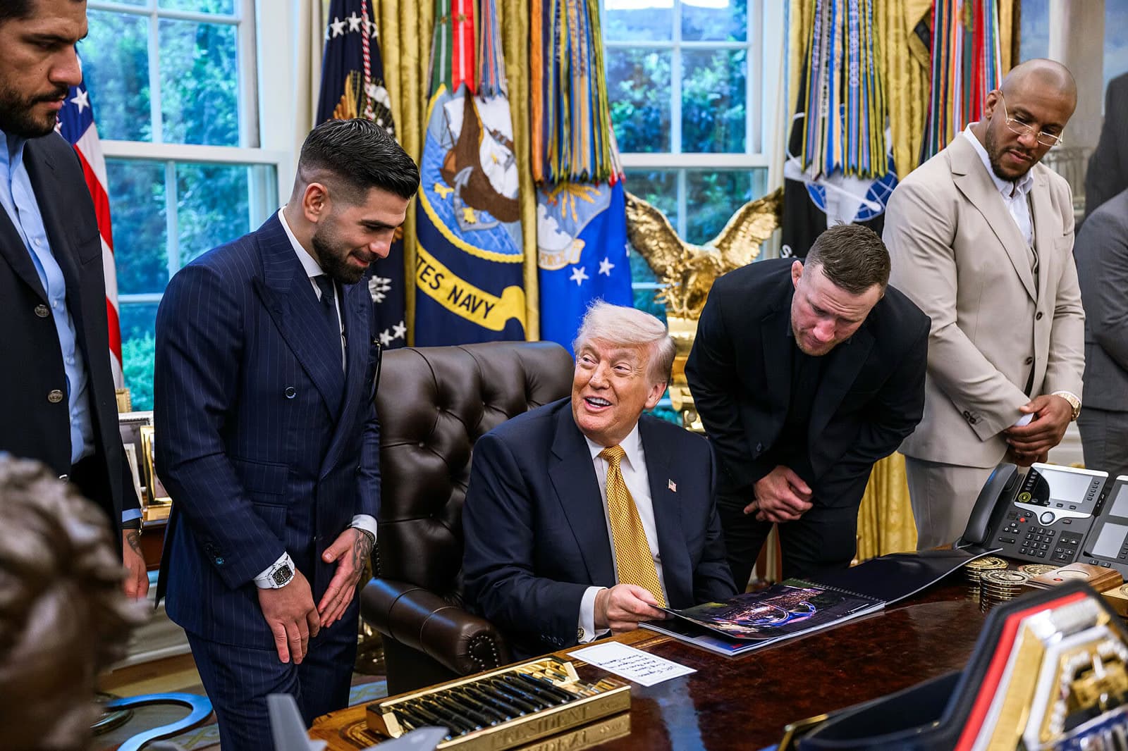 Trump says he gets no thanks for giving up his presidential salary