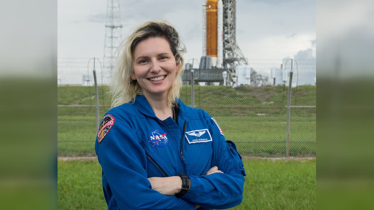 Turkish-American NASA astronaut Deniz Burnham sends message to Türkiye ahead of first spaceflight