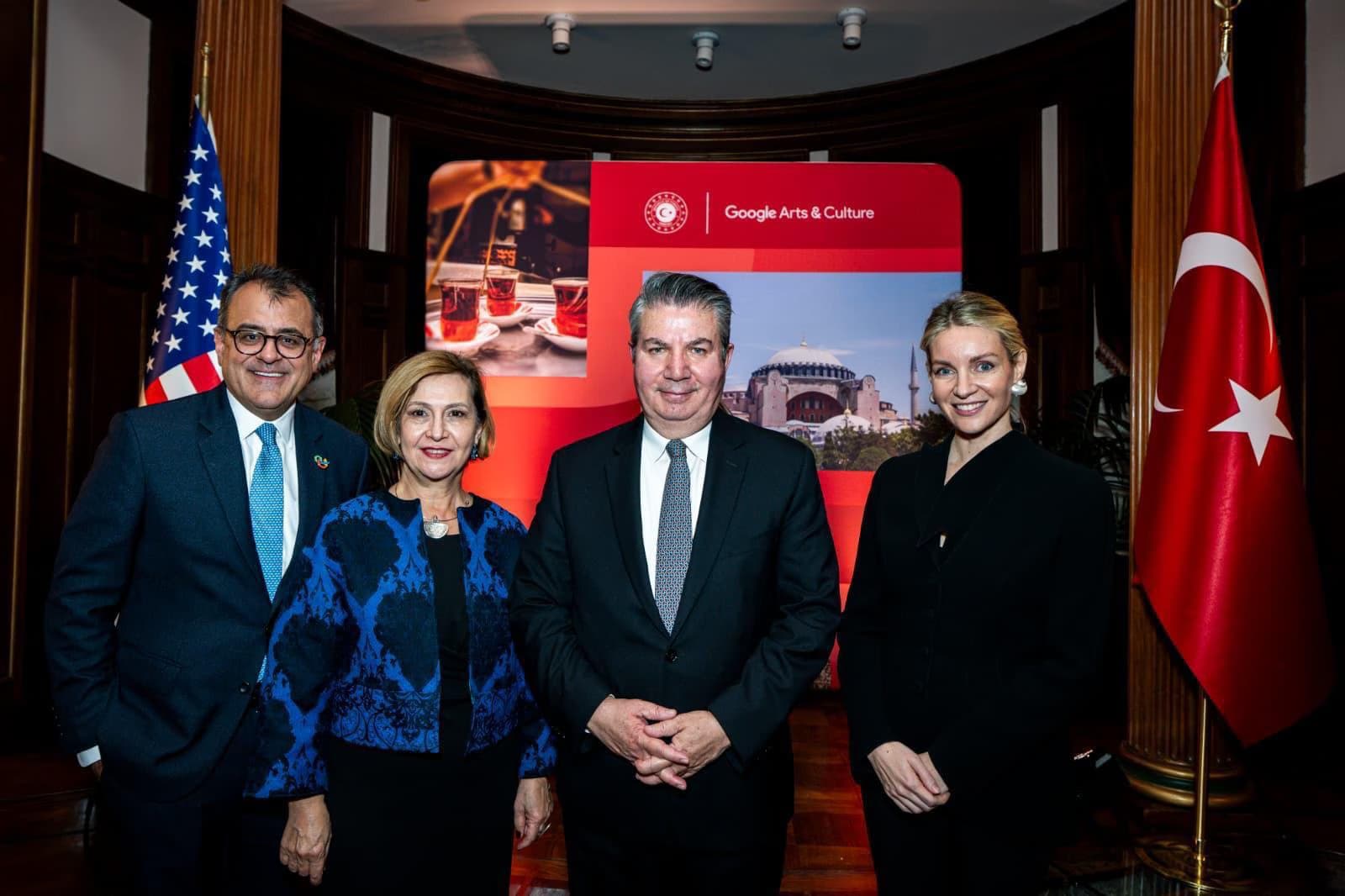 Turkish Embassy in Washington showcases Türkiye's heritage with Google Arts & Culture