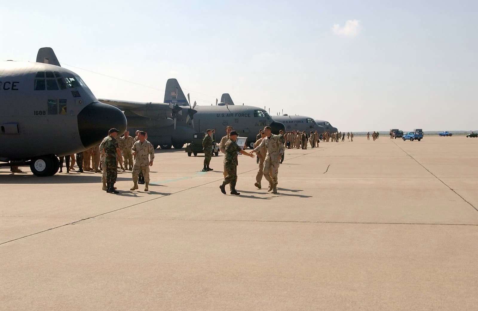 Cargo planes haul US military equipment out as Iraq withdrawal ends