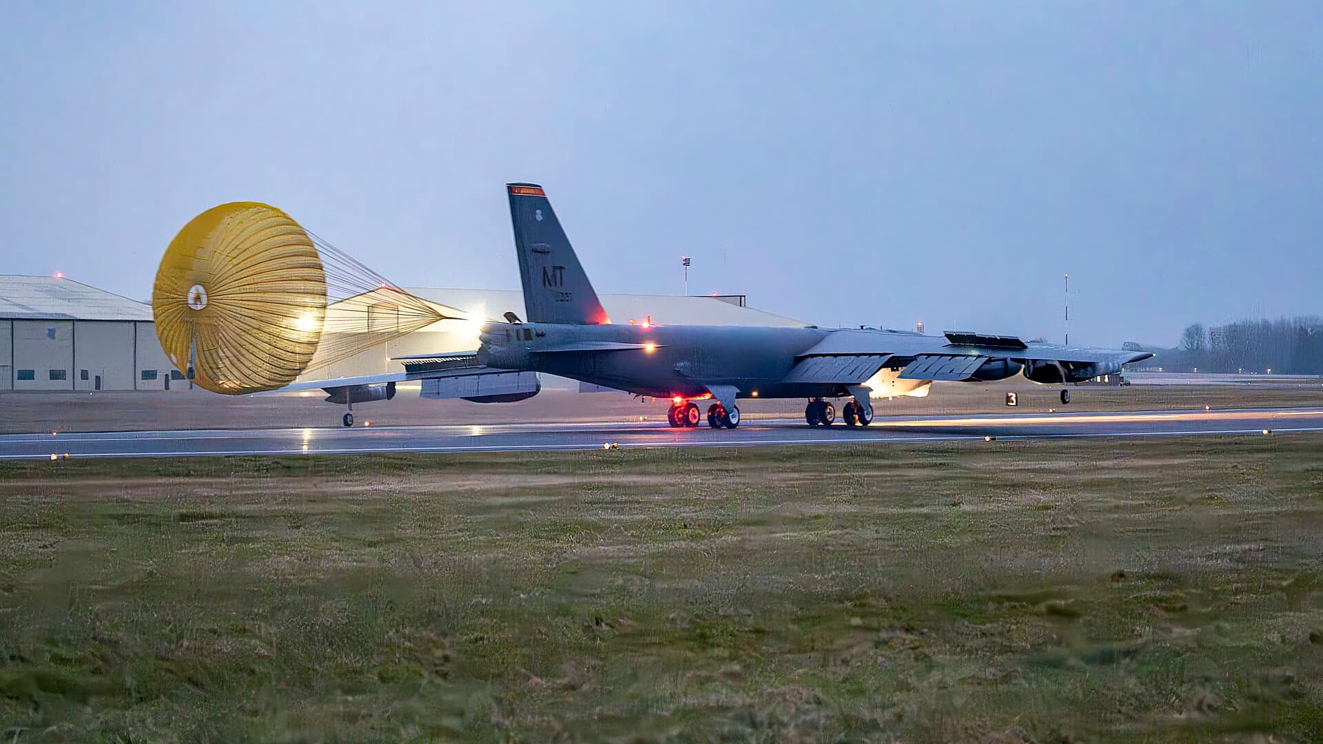 Five men arrested near RAF Fairford on suspicion of terror and explosives offences