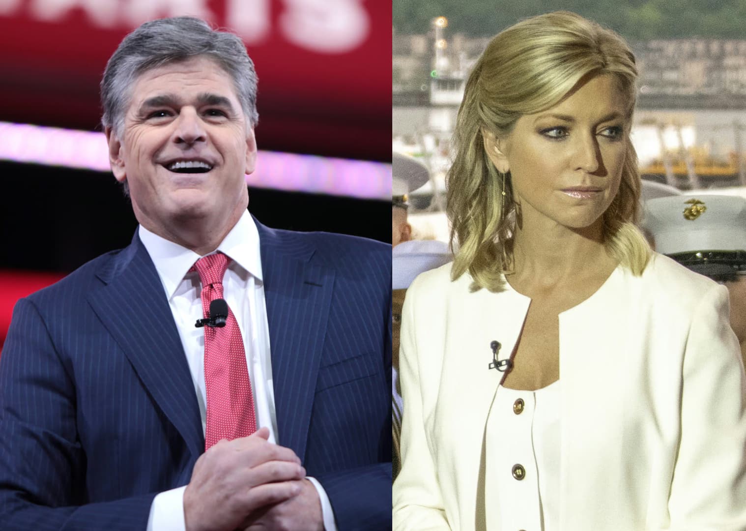 В Палм-Бич поженились ведущие Fox News Шон Хэннити и Эйнсли Эрхардт