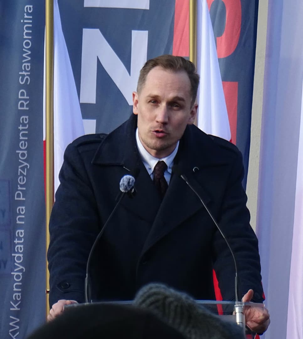 Polish lawmaker showed swastika Israeli flag in Sejm, calling Israel ‘new Third Reich’