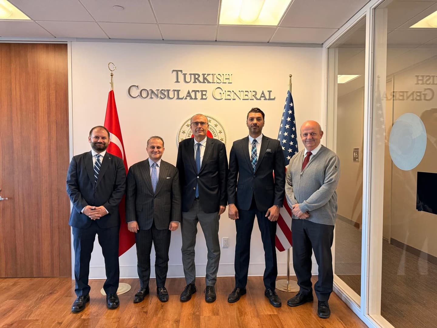 Turkish Airlines Texas team visits Turkish Consulate General in Houston