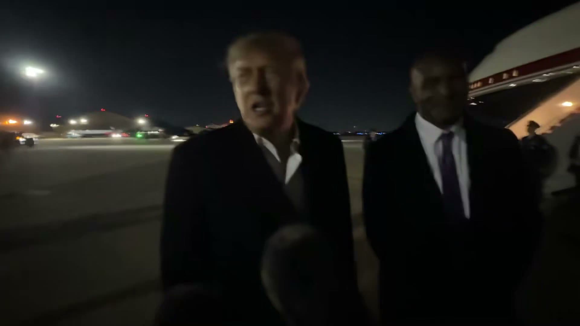 Trump says US is 'not negotiating' with Iran, something will happen 'fairly soon'