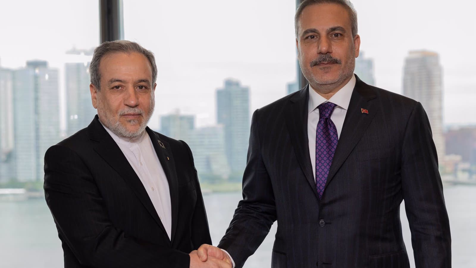 Fidan meets Araghchi in New York as Iran pitches seven-day Hormuz plan