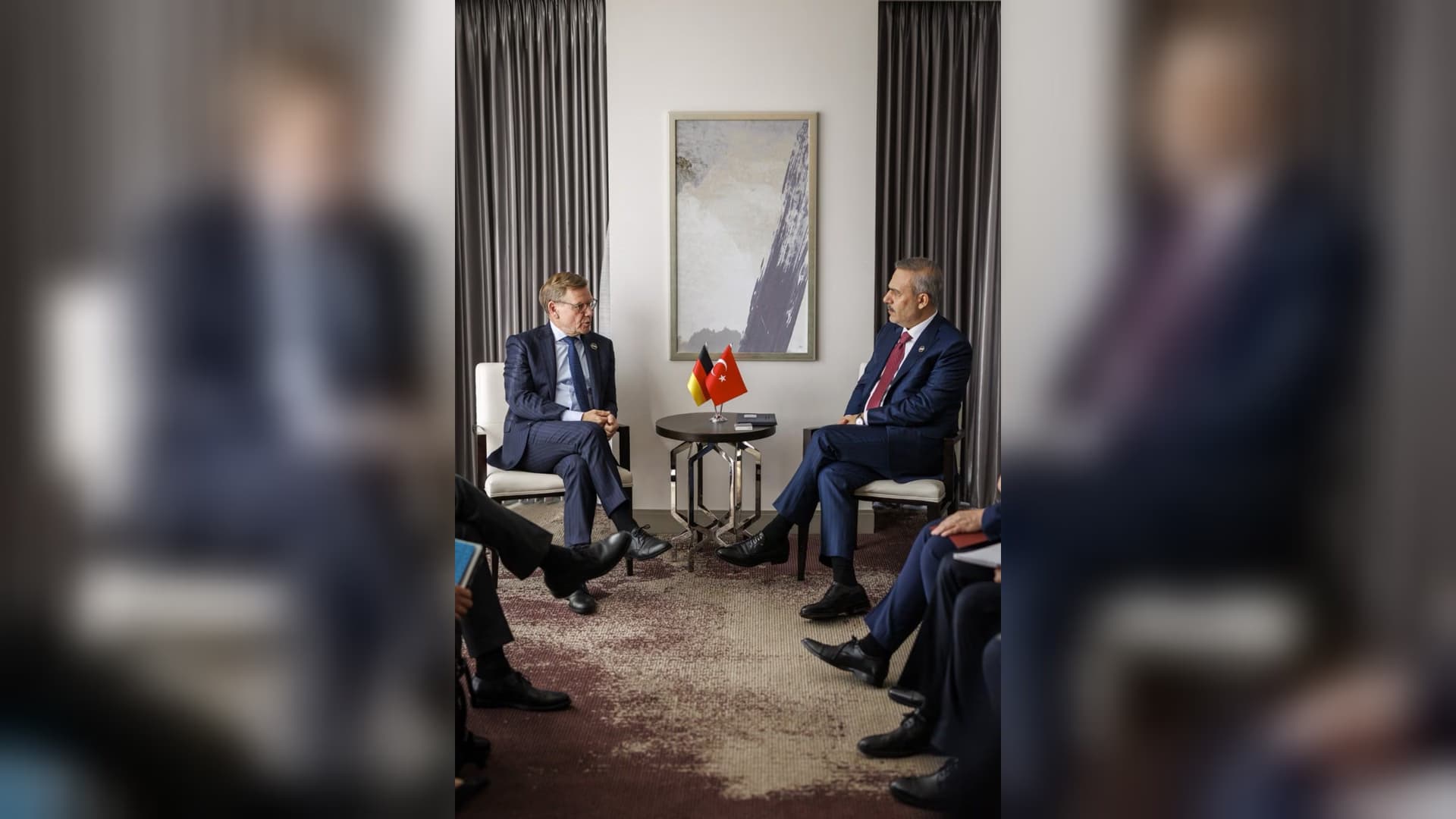 Фидан и Вадефуль встретились в Атланте в 65-ю годовщину трудового соглашения
