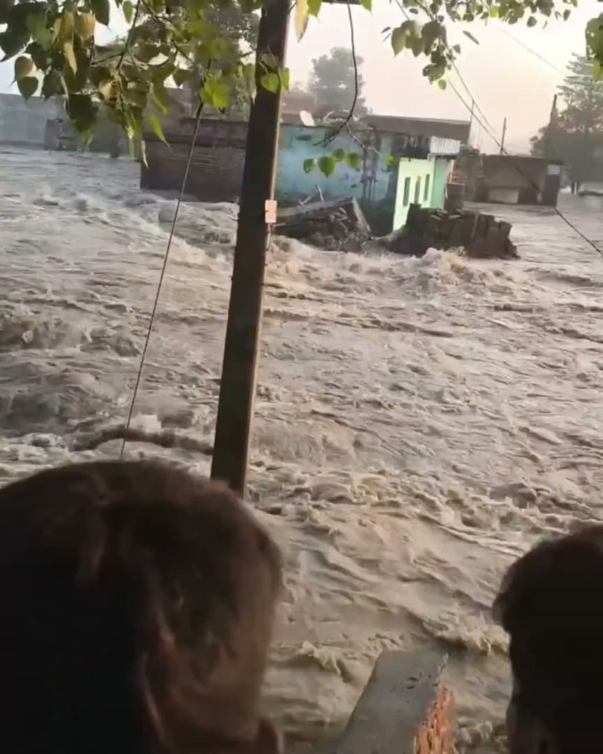 Floods and landslides sweep away homes and vehicles in Nepal