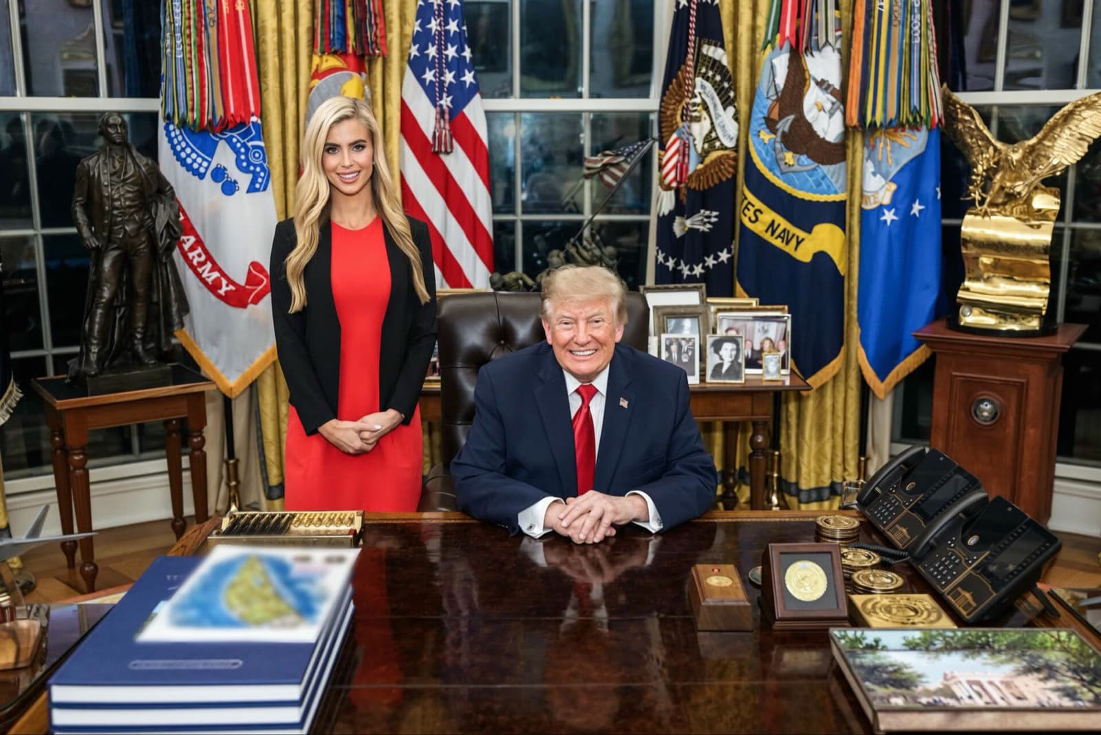 Trump, Beyaz Saray Sözcüsü Katie Zacharia’yı görevdeki beşinci gününde kovdu