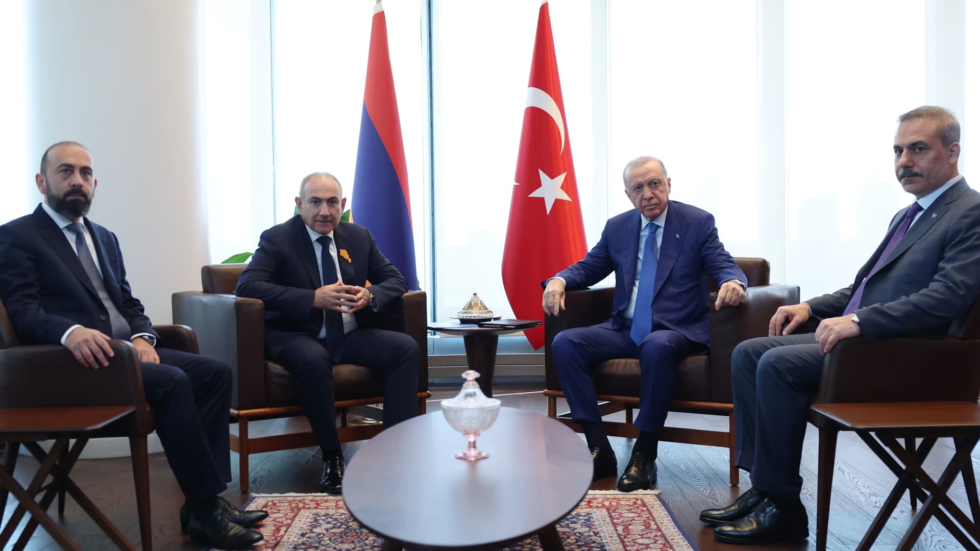 Erdoğan and Pashinyan Meet in New York as Türkiye-Armenia Normalization Efforts Advance