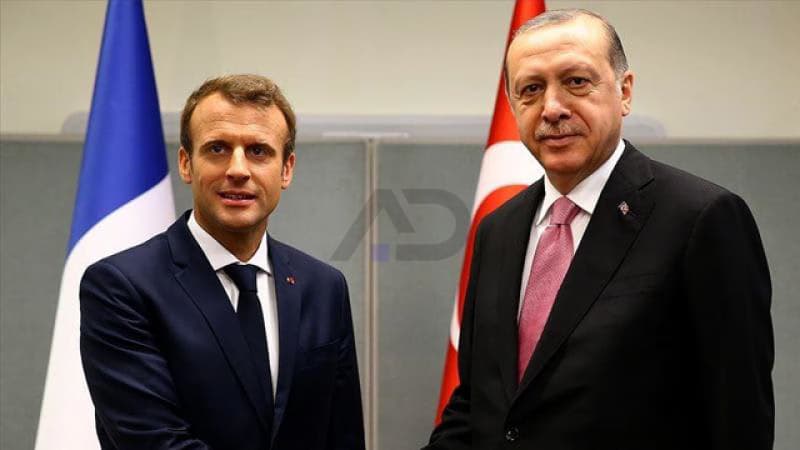 Regional and Global Issues Discussed in the Meeting Between President Erdoğan and French President Macron