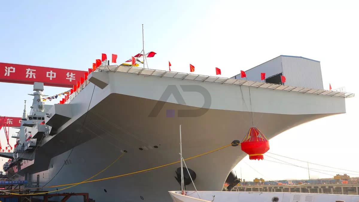 China Is Building the World's Largest Naval Support Ship