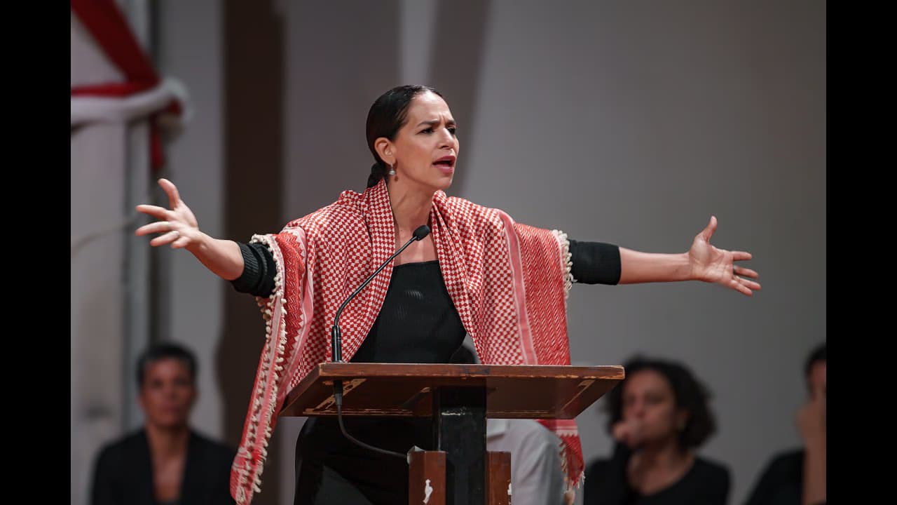 Palestinian American Noura Erakat detained during Florida protest over Israeli bonds