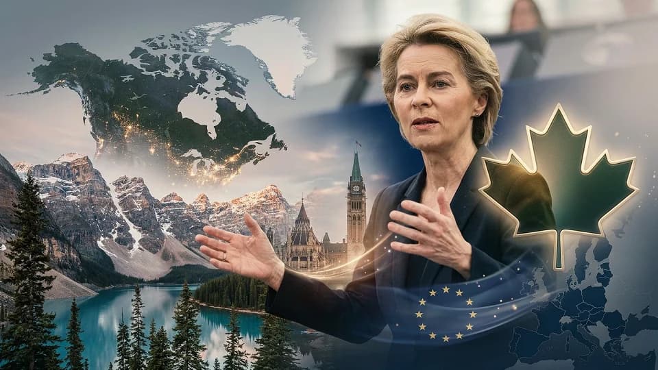 Von der Leyen proposes associate EU membership for Canada