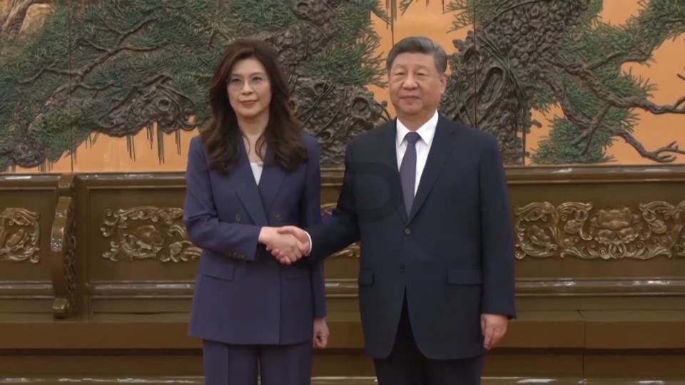 Tayvan Ana Muhalefet Lideri Cheng Li-wun Çin Anakarasını Ziyaret Etti