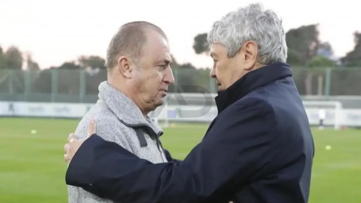 Emotional Farewell from Fatih Terim to Mircea Lucescu