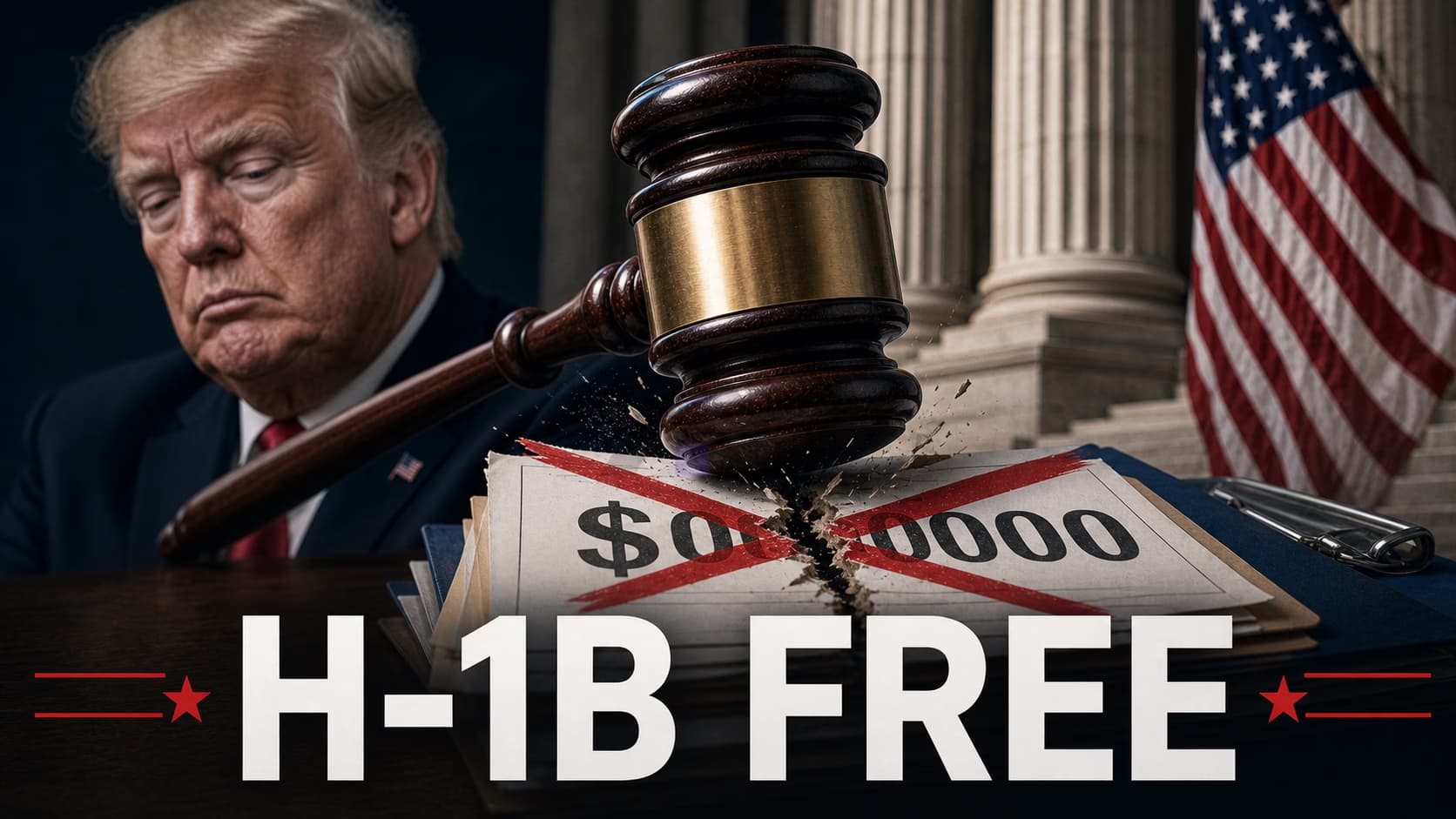 US Federal Judge Cancels $100,000 H-1B Visa Fee Imposed by Trump Administration