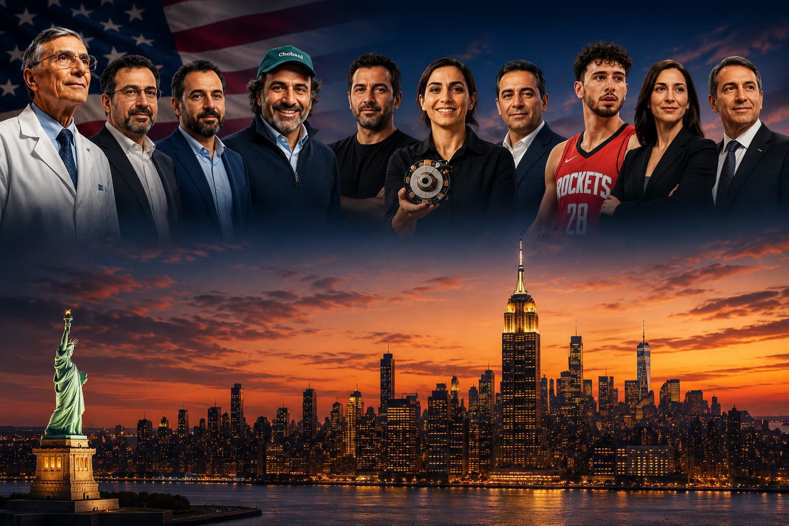 America’s 100 Most Influential Turks Announced: From Aziz Sancar and Daron Acemoglu to Hamdi Ulukaya and Alperen Sengun