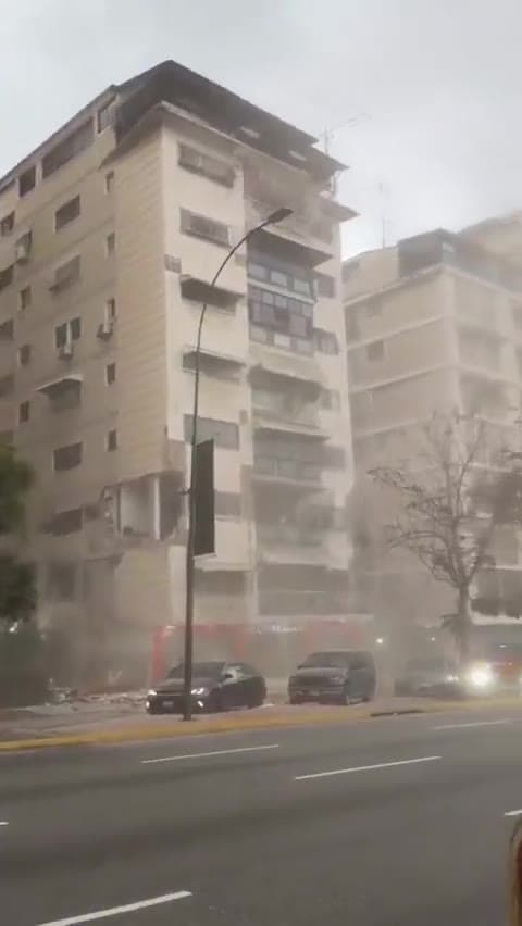 7.1 magnitude earthquake in Caracas: Many buildings damaged