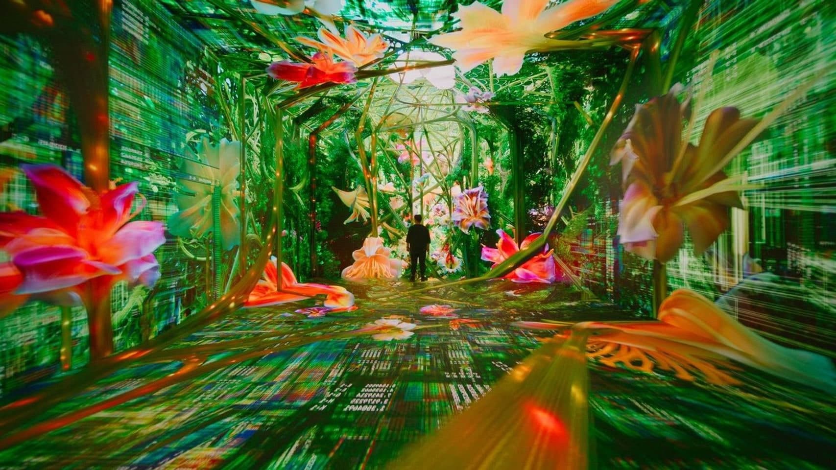 Refik Anadol's DATALAND, the Museum of AI Arts, Presents "Machine Dreams: Rainforest"